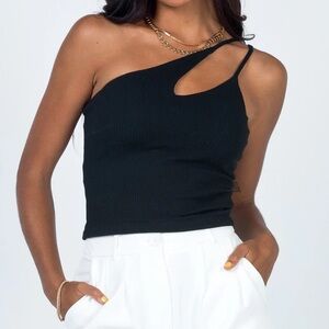 Princess Polly Black Tank